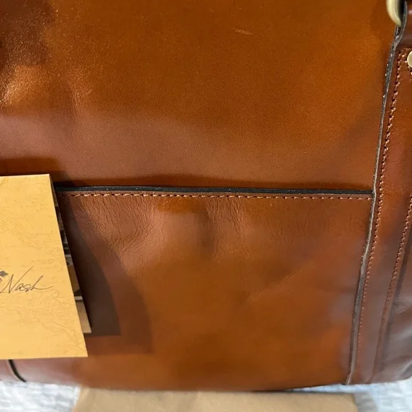 Patricia Nash Purse. 100% Leather. Brown - Picture 11 of 16